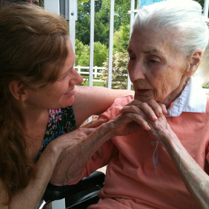 Lauri and my mother cropped